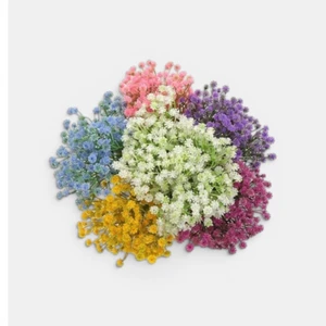 Artificial baby’s breath gypsophila cake decoration clusters
