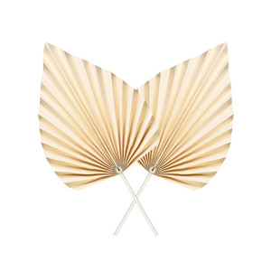 Champagne Paper Palm Leaf Cake Topper Champagne Paper Palm Leaf Cake Topper
