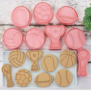 Sports Theme Cookie/ Fondant Cutter Set - 8 Piece Sports Theme Cookie/ Fondant Cutter Set - 8 Piece