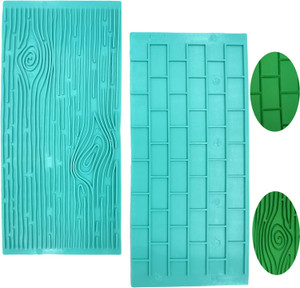Bark & Brick 2 Piece Impression Mats Plastic Bark & Brick 2 Piece Impression Mats Plastic