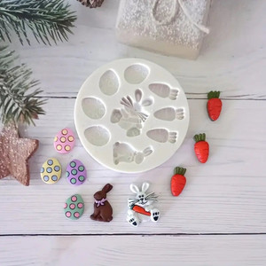 Mini Easter Assortment Silicone Mould Mini Easter Assortment Silicone Mould