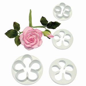 Rose 5 Petal Cutter Set Small Rose 5 Petal Cutter Set Small