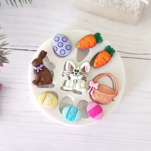 Mini Easter Assortment Silicone Mould-531 Mini Easter Assortment Silicone Mould-531