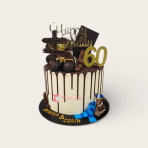 Chocolate Overload Drip Cake - Choose your Size