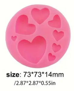 Heart Multi Cavity Silicone Mould Heart Multi Cavity Silicone Mould
