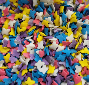 Rainbow Butterfly Sprinkles 35gm Rainbow Butterfly Sprinkles 35gm