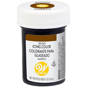Wilton Brown Gel Food Colouring. Perfect for buttercream Wilton Brown Gel Food Colouring. Perfect for buttercream