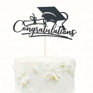 Congratulations Graduation Card Cake Topper Congratulations Graduation Card Cake Topper