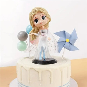 Elsa Plastic Cake Topper Figurine Elsa Plastic Cake Topper Figurine
