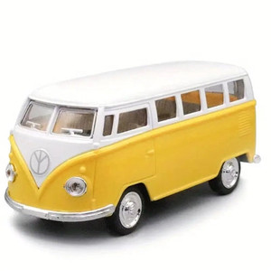 Die cast Volkswagen combi van cake topper miniature vehicle