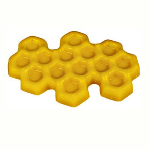 Chocolate Honeycomb Edible Decorations x5