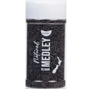 Go Bake Natural Sprinkle Medley Black - 85gm Go Bake Natural Sprinkle Medley Black - 85gm