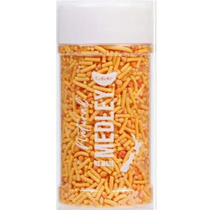 Go Bake Natural Sprinkle Medley Orange - 85gm Go Bake Natural Sprinkle Medley Orange - 85gm