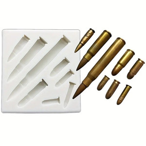 Bullet Silicone Mould - 8 Cavity Bullet Silicone Mould - 8 Cavity