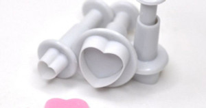 Heart Plunger Cutter - Set of 3 Heart Plunger Cutter - Set of 3