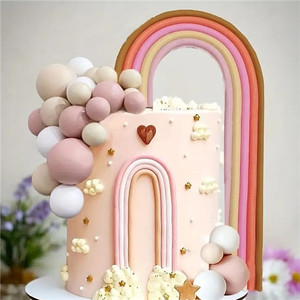 Rainbow Cake Topper Set - Autumn Colours Rainbow Cake Topper Set - Autumn Colours