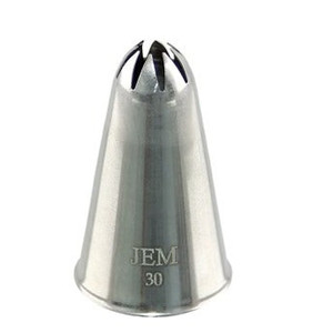 Jem #30 Closed Star Piping Nozzle Jem #30 Closed Star Piping Nozzle