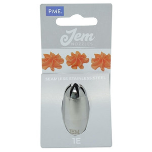 Jem #1E Drop Flower Piping Tip Jem #1E Drop Flower Piping Tip