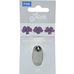 Jem #2F Drop Flower Piping Nozzle Jem #2F Drop Flower Piping Nozzle