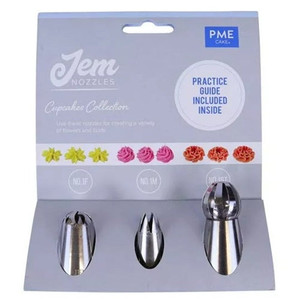 Jem Cupcake Collection Nozzle Set Jem Cupcake Collection Nozzle Set