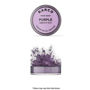 Barco Purple Edible Dust 10ml. Use dry or paint on Barco Purple Edible Dust 10ml. Use dry or paint on