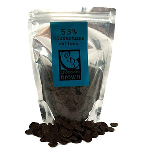 Chocolate Callets 53% Cocoa 150gm Chocolate Callets 53% Cocoa 150gm