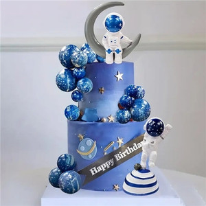 Space Theme Cake Decorating Set. Food Safe Space Theme Cake Decorating Set. Food Safe