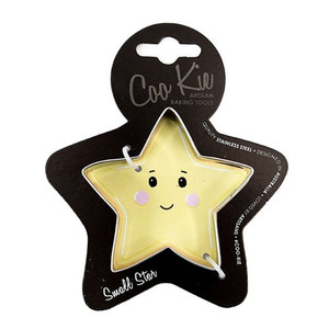 Small star shaped cookie cutter used for baking cookies and cutting fondant decorations