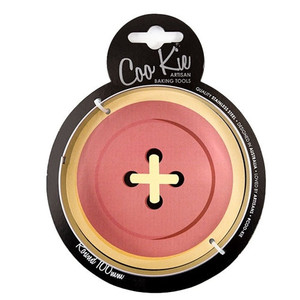 100mm round cookie cutter used for large cookies and fondant plaques