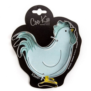 Coo kie Rooster Cookie Cutter. Stainless steel Coo kie Rooster Cookie Cutter. Stainless steel