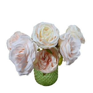Artificial Baby Pink Rose - Food Safe