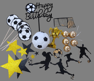Awesome 34 Piece Soccer Cake Decorating Set Awesome 34 Piece Soccer Cake Decorating Set