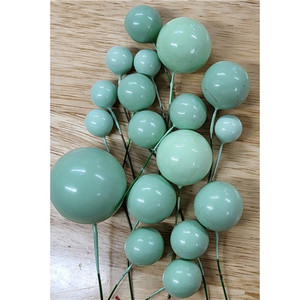 Pastel Coloured Ball Cake Decorations. Trendy Pastel Coloured Ball Cake Decorations. Trendy