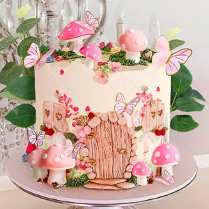 Fairy Toadstool Cake Decorating Set Fairy Toadstool Cake Decorating Set