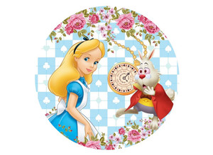 Alice in Wonderland Edible Image Alice in Wonderland Edible Image