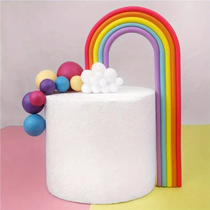 Bright Rainbow Cake Decoration Set Bright Rainbow Cake Decoration Set