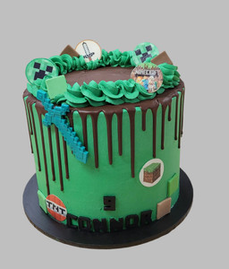 Minecraft Buttercream Cake. Choose your flavour Minecraft Buttercream Cake. Choose your flavour
