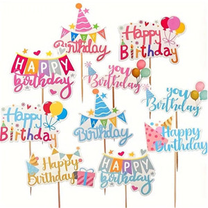 Happy Birthday Cake Topper Happy Birthday Cake Topper