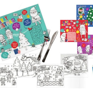 Xmas Activity Placemat Set Xmas Activity Placemat Set