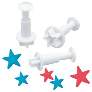 Star Plunger Cutter Set – 3 Piece Star Plunger Cutter Set – 3 Piece