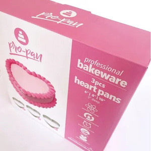 Heart Shape Anodised Professional Cake Tin Set Heart Shape Anodised Professional Cake Tin Set