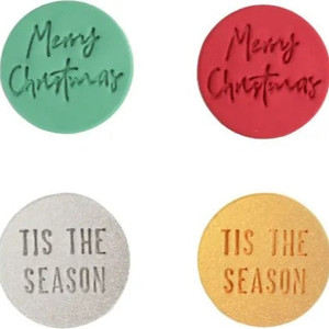 Xmas Edible Icing Plaque Xmas Edible Icing Plaque
