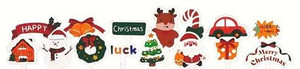 Christmas Cupcake Picks x15 Pieces Christmas Cupcake Picks x15 Pieces