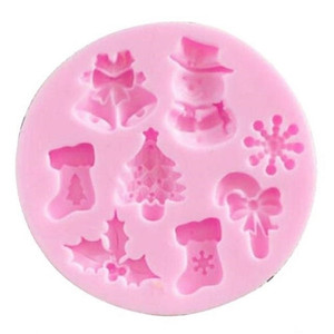 Mini Xmas Theme Silicone Mould Mini Xmas Theme Silicone Mould