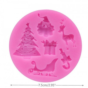 Mini Xmas Silicone Mould 6 Cavity Mini Xmas Silicone Mould 6 Cavity