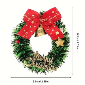 MIni Christmas Wreath Cake Decoration MIni Christmas Wreath Cake Decoration