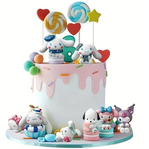 Hello Kitty Friends Mini Cake Decorating Figurines Hello Kitty Friends Mini Cake Decorating Figurines