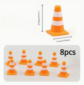 Miniature Road Cones Cake Decorations Miniature Road Cones Cake Decorations