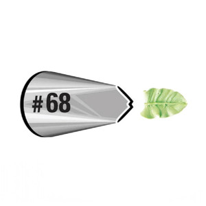 #68 Leaf Buttercream Piping Nozzle #68 Leaf Buttercream Piping Nozzle