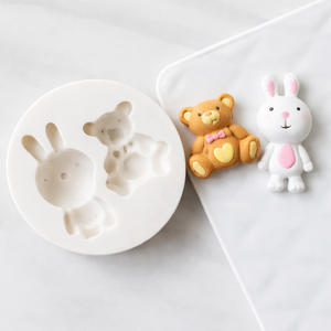 Bunny & Bear Silicone Mould